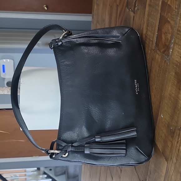 Coach Vintage Legacy Leather Double Gusset Crossbody F26601 - Picture 1 of 12